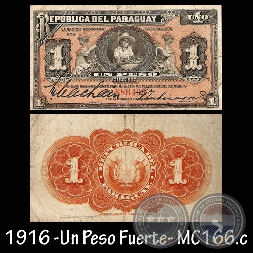UN PESO FUERTE - FIRMA: MACHAIN – GERÓNIMO ZUBIZARRETA